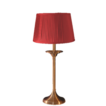 Elegance Table Lamp Small - Antique With Shade